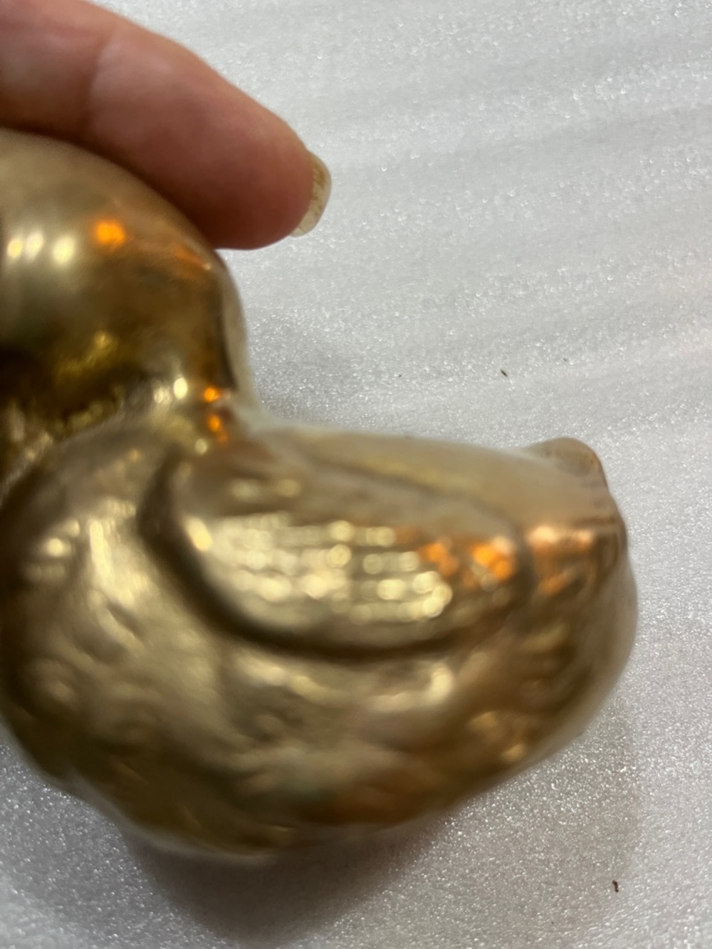 Brass Duck Figurine - Picture 4 of 8